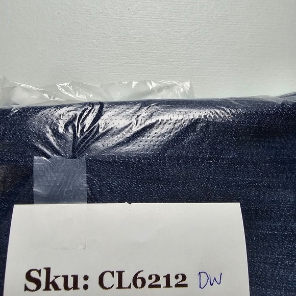 Driftwood Colette Jeans Womens 25 Blue Embroidered Floral Hems Dark Wash Stretch - Picture 14 of 14